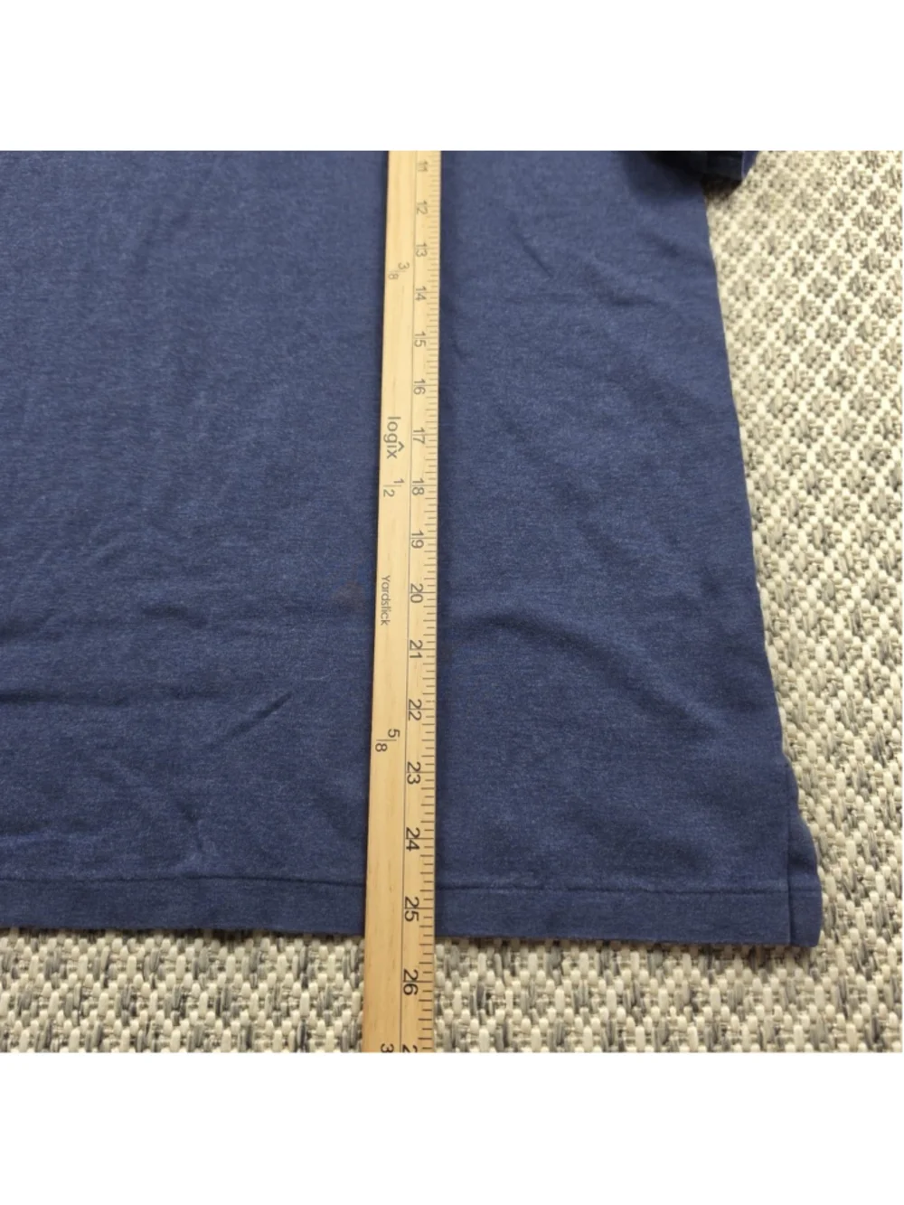 Polo Ralph Lauren Custom Slim Fit Polo Shirt Mens Large Blue Pony Logo
